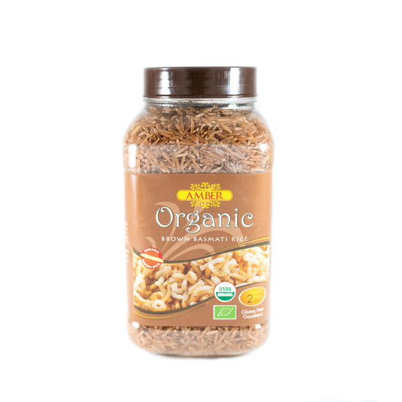 Amber Organic Brown Basmati Rice