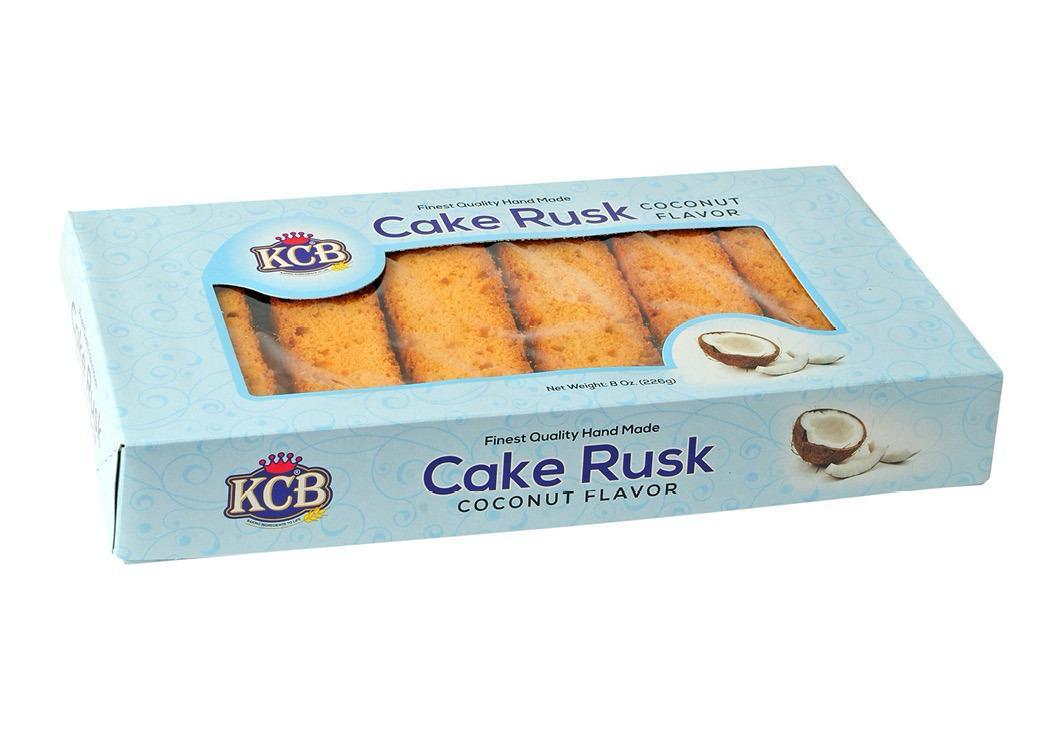 KCB Coconut Cake Rusk – Kashmir Crown Bakery