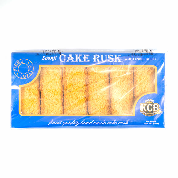 KCB Fennel Seeds Cake Rusk Kashmir Crown Bakery